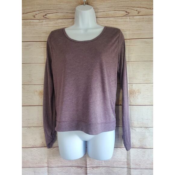 Soffe Long Sleeve T-Shirt Soft Purple Women Juniors Medium Runs Small - Picture 1 of 6